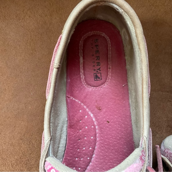 Sequined Sperry Boat Shoes s9 - Picture 8 of 10